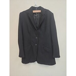 VTG Brittany B32" XS Jacket Equestrian Riding Apparel Fox Hunt Black WARNER BROS